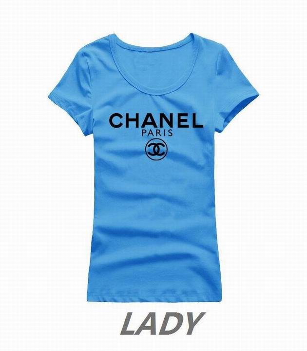 Chanel short round collar T woman S-XL-063
